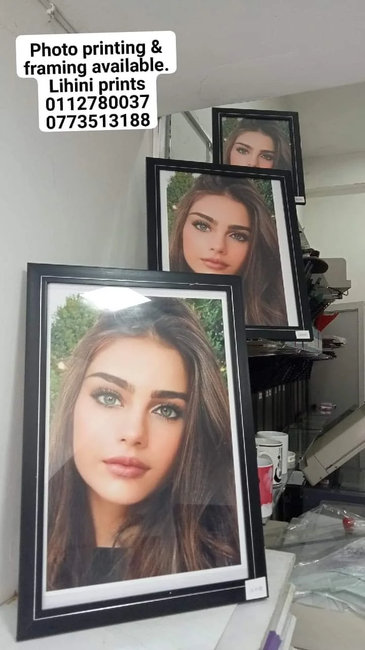 Photo framing in lihini prints kottawa